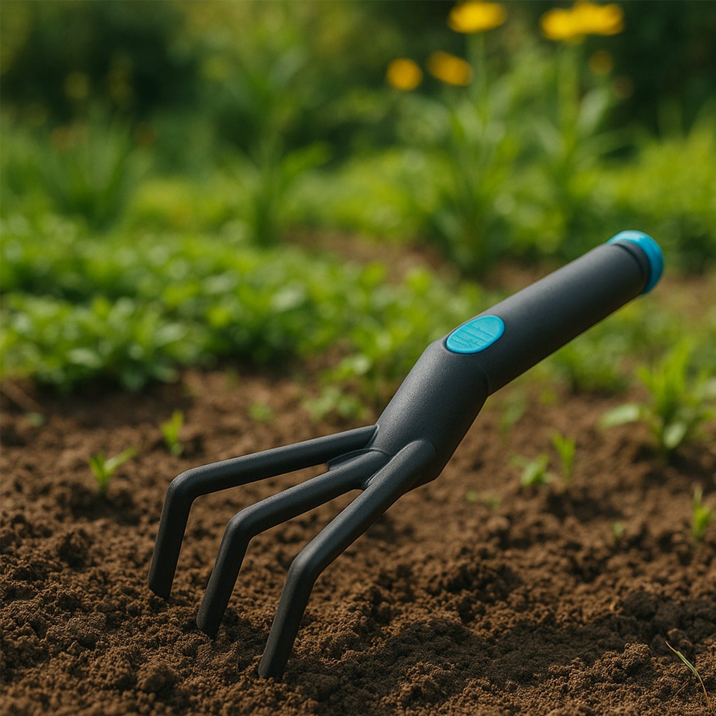 Plastic Premium Garden Hand Cultivator Tool (1 Pc) - Happy Price - Image 6