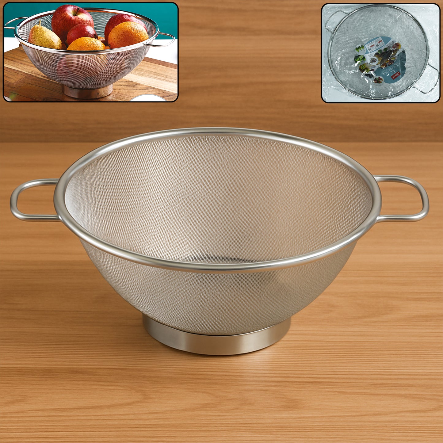 Apex Stainless Steel Mesh Colander - Happy Price - Image 7