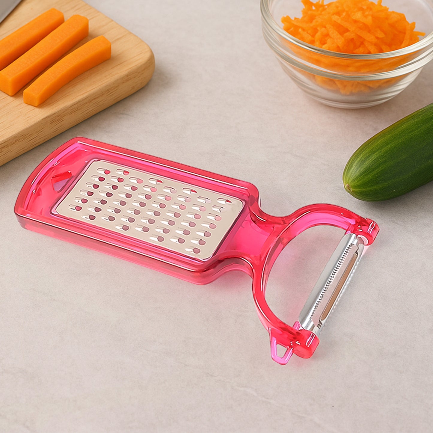 2-in-1 Multifunctional Kitchen Peeler With Grater (1 Pc) - Happy Price - Image 4