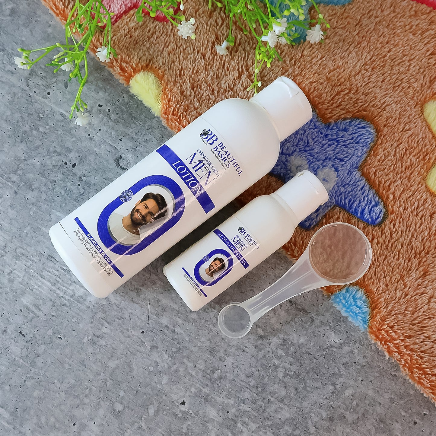 Beautiful Basics Shined Men's Skin Brightening Bleach Set - 200 Gm - Happy Price - Image 6