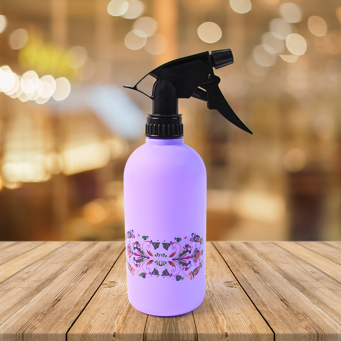 Floral Printed Plastic Spray Bottle (500 Ml) - Happy Price - Image 4