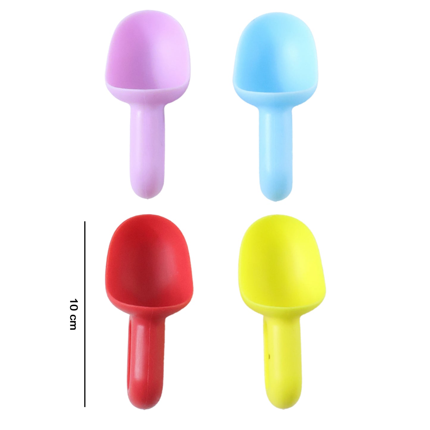 Plastic Ice Cream Scoop Set - 4 Piece Dessert Server - Great Price - Image 5