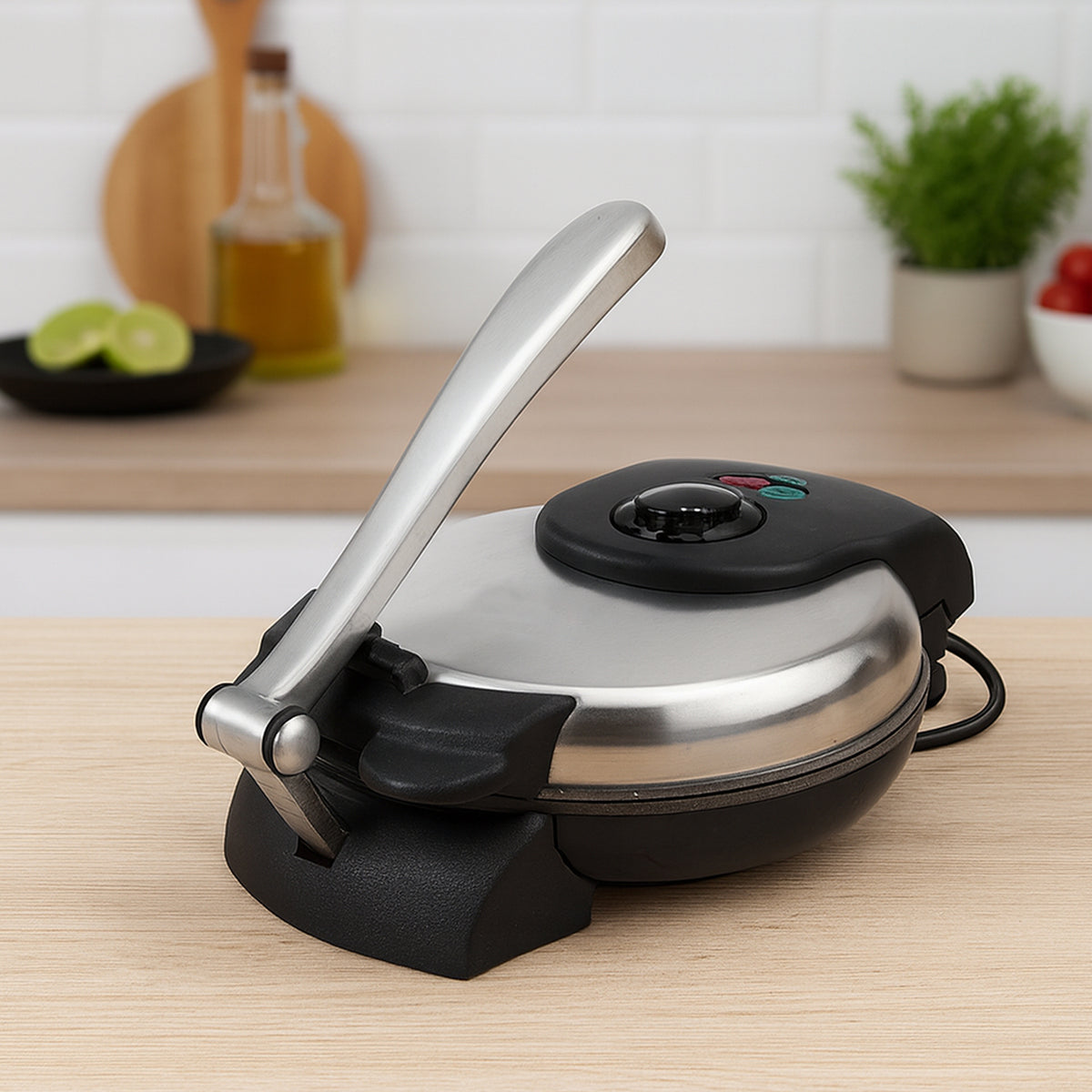 Orbit 1000W Automatic Roti and Khakra Maker - Stainless Steel - Great Price - Image 3