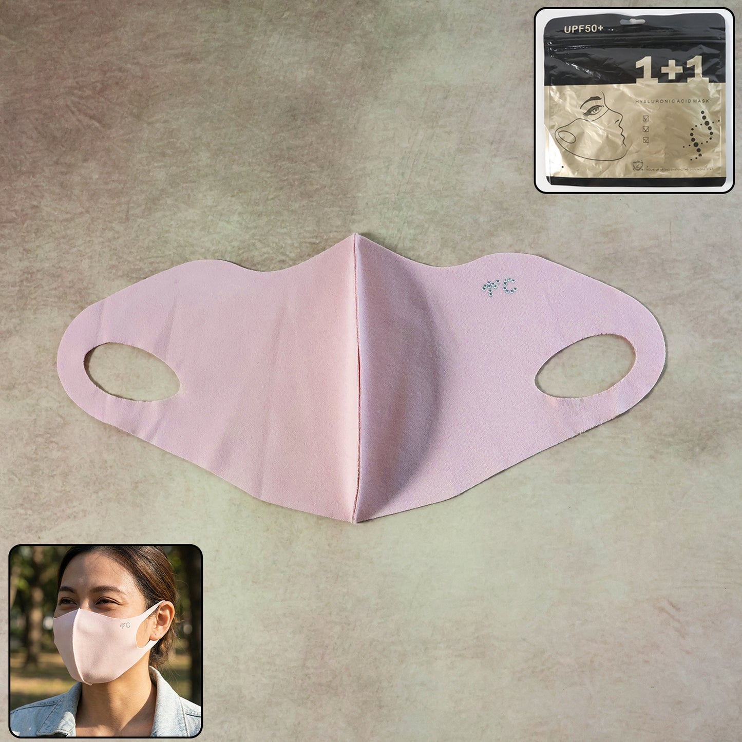 Hyaluronic Acid 3D Face Mask for Intense Hydration (1 Pc) - Happy Price - Image 2