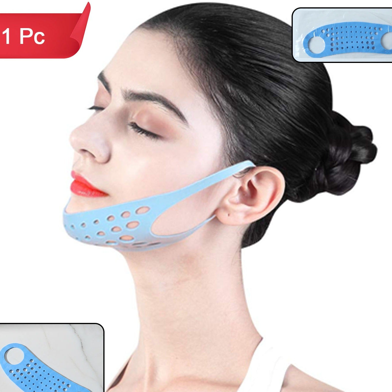 Reusable Face Mask Strap Extender - Adjustable Ear Pain Relief Band (1 Pc) - Happy Price - Image 1