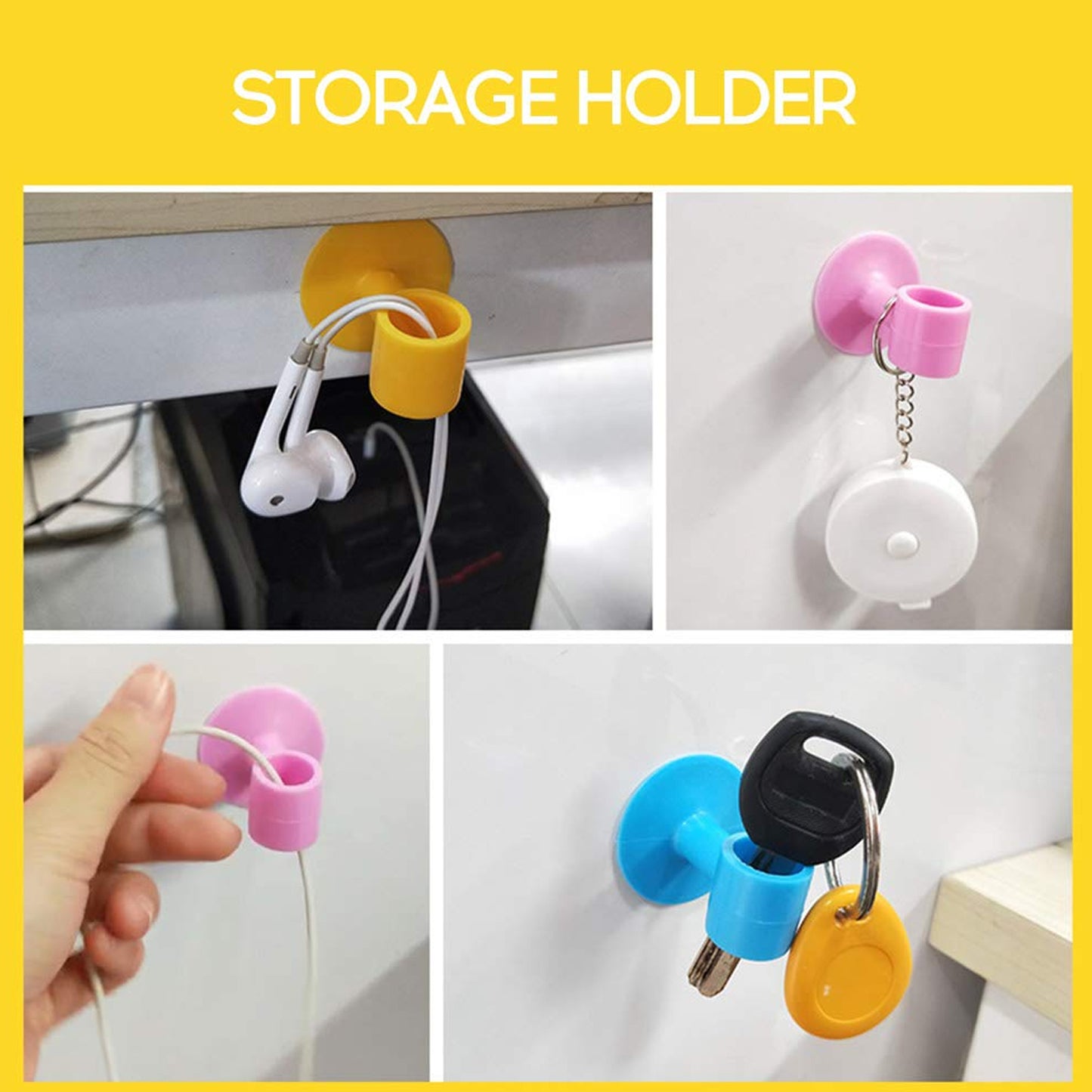 Door Stopper Mini Anti-collision Silicone Door Handle Crash Pad - Happy Price - Image 3