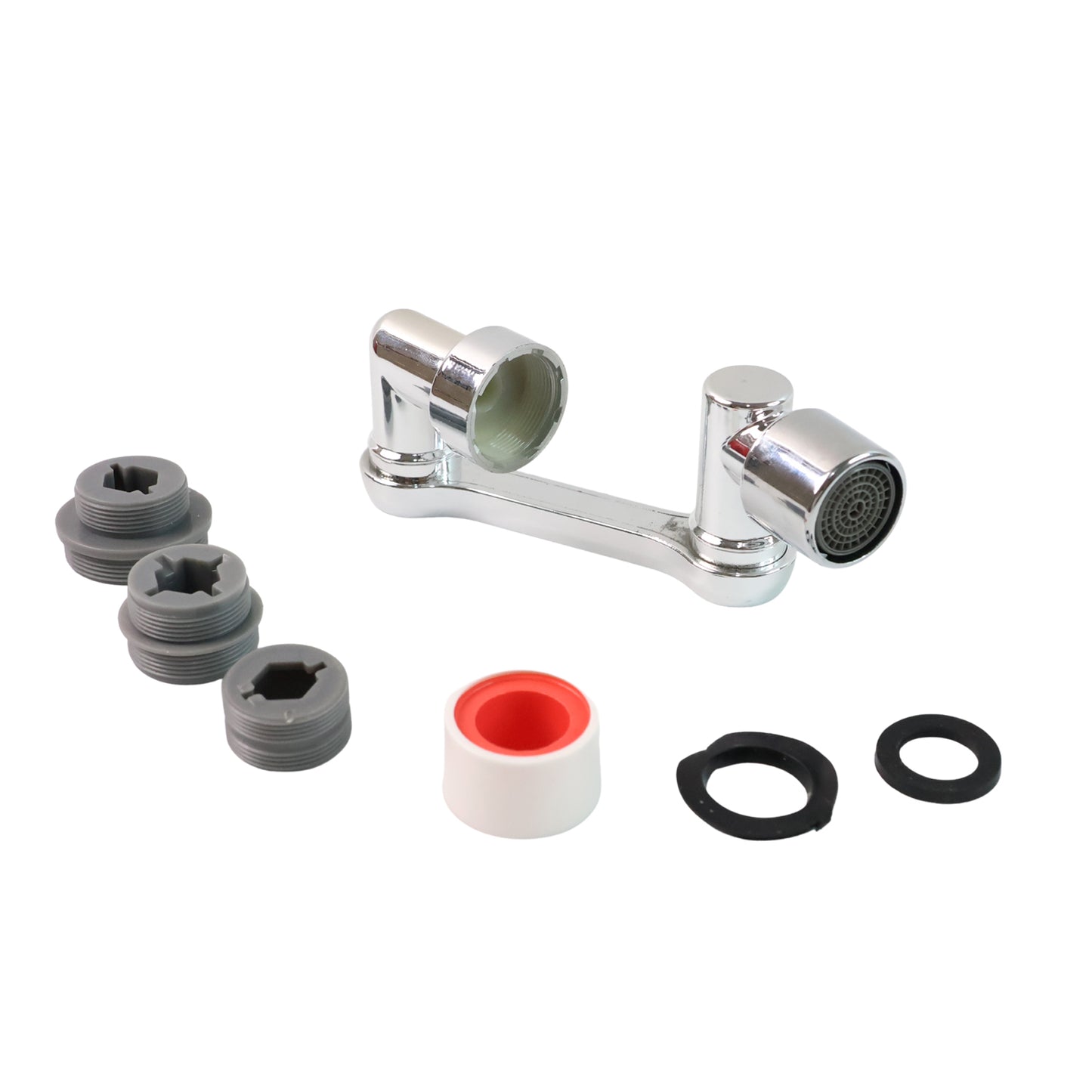 Universal 1080° Rotating Faucet Extender Set - Swivel Aerator with Dual Spray Modes - Happy Price - Image 2