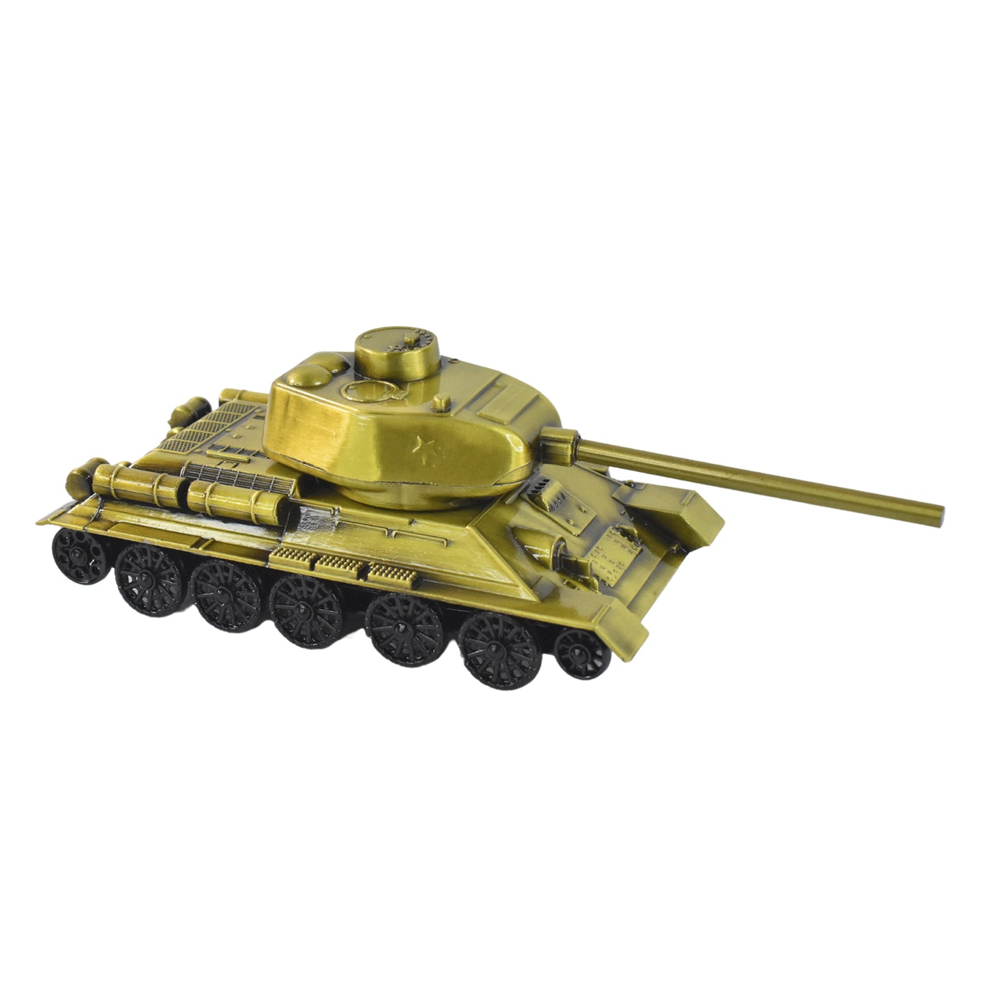 Retro Iron Art Tank Model Nostalgia Tank Crafts Home Decor Ornament Desktop Decorations For Office Living Room Childrens Room Gift (Metal) - Happy Price - Image 5