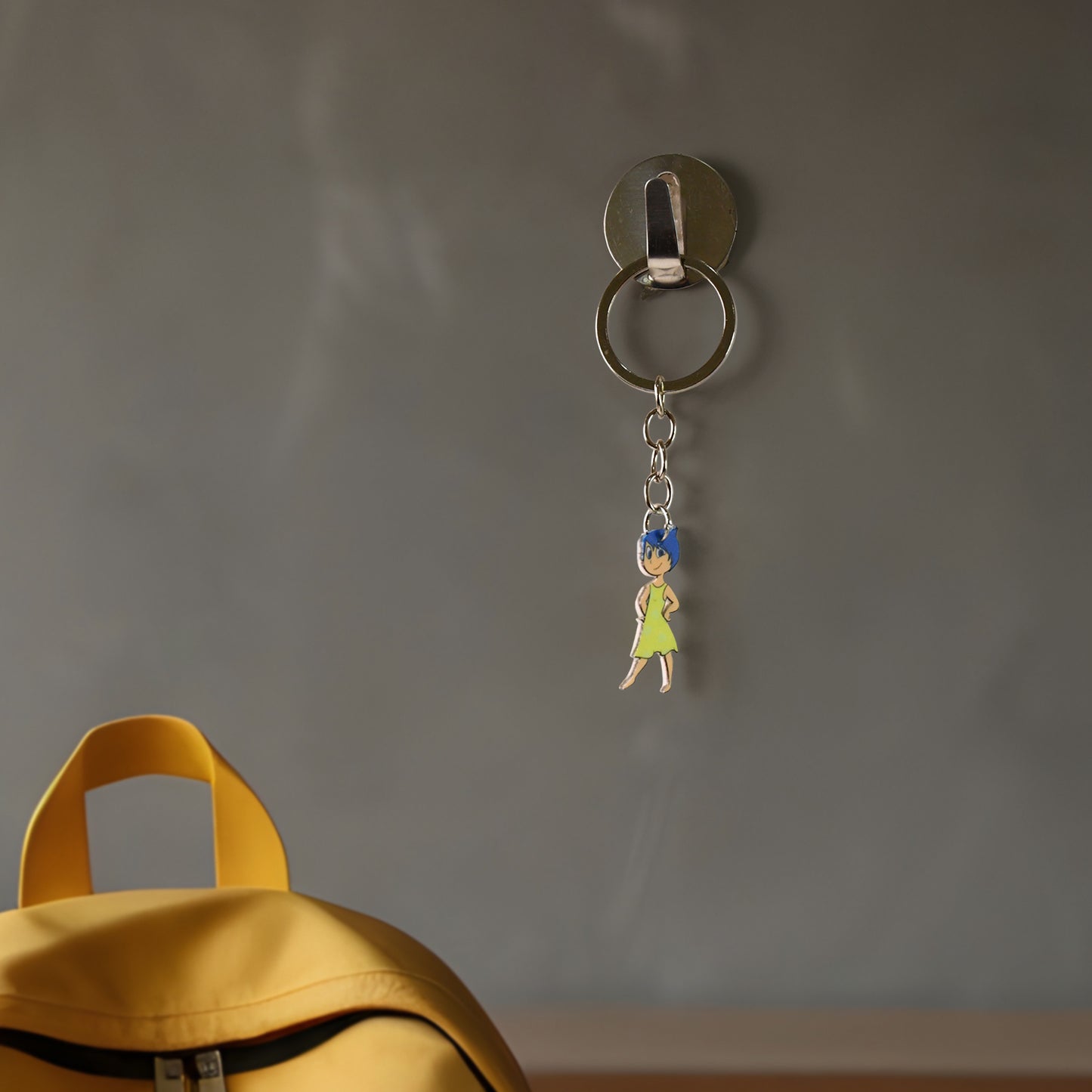 Pixel Style Acrylic Cartoon Keychain With Funky Design (1 Pc) - Happy Price - Image 3