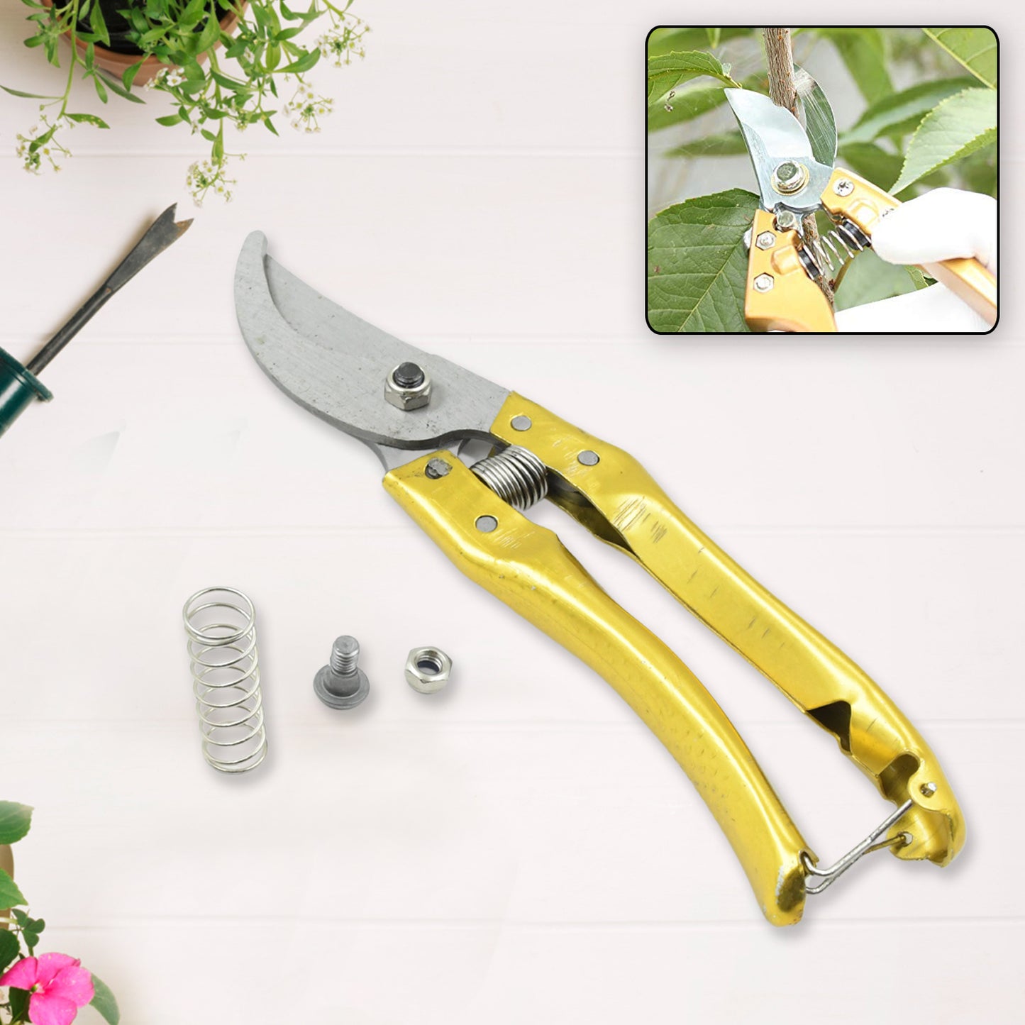 Gardening Tools - Garden Shears Pruners Scissor (1 Pc) - Happy Price - Image 2