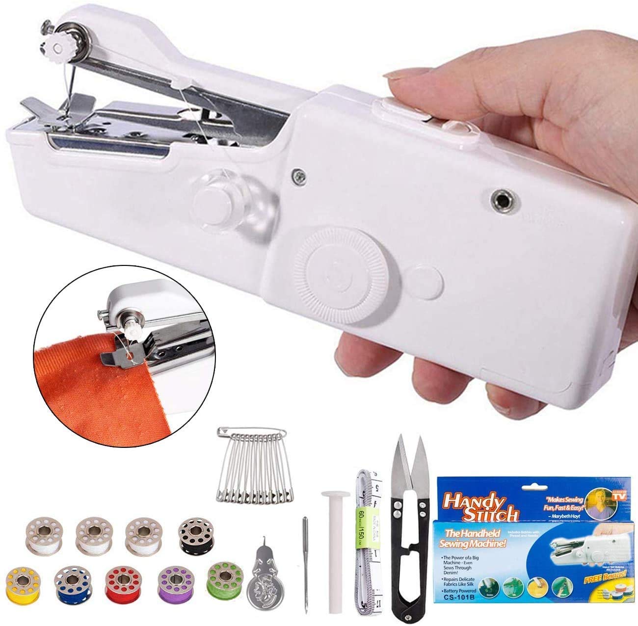 Handheld Portable Mini Electric Cordless Sewing Machine For Beginners - Happy Price - Image 4