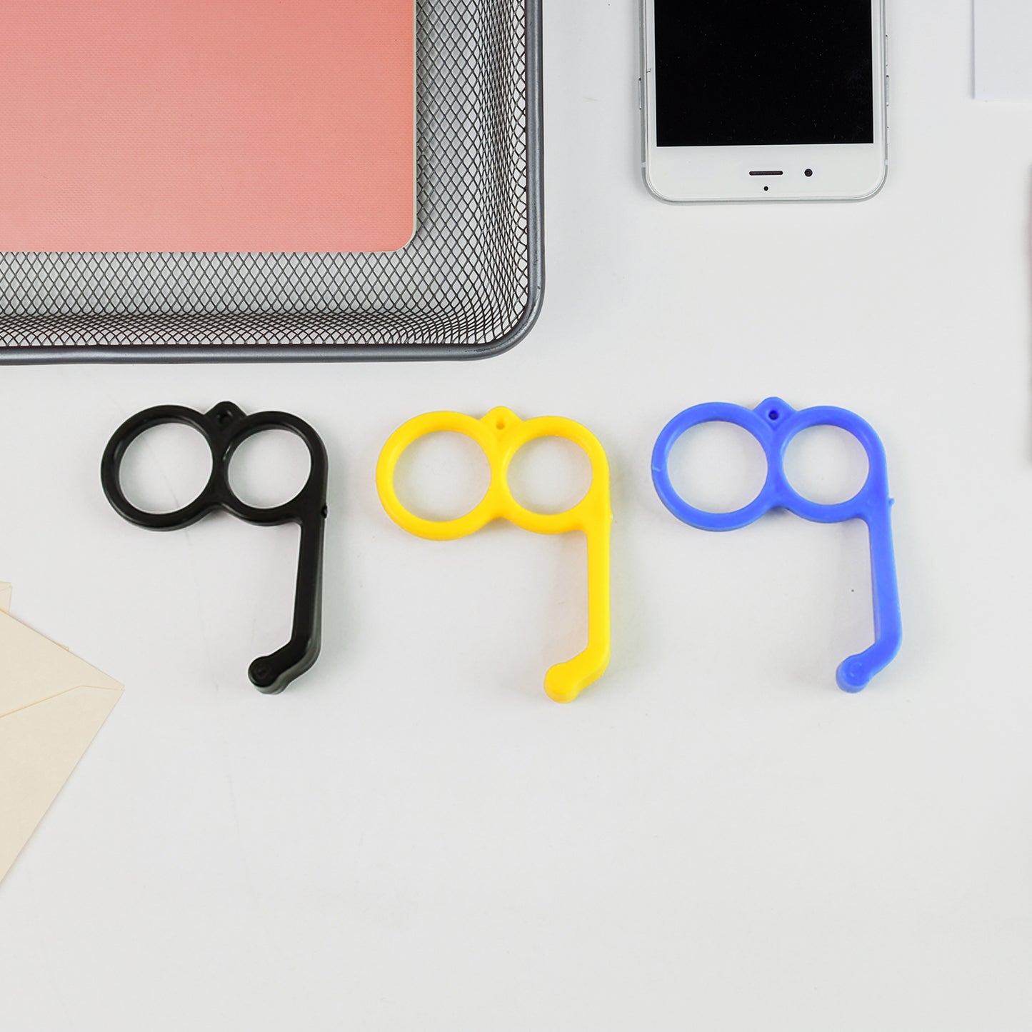 Plastic Hand Mobile Stand (Mix Color 1 Pc) - Happy Price - Image 2