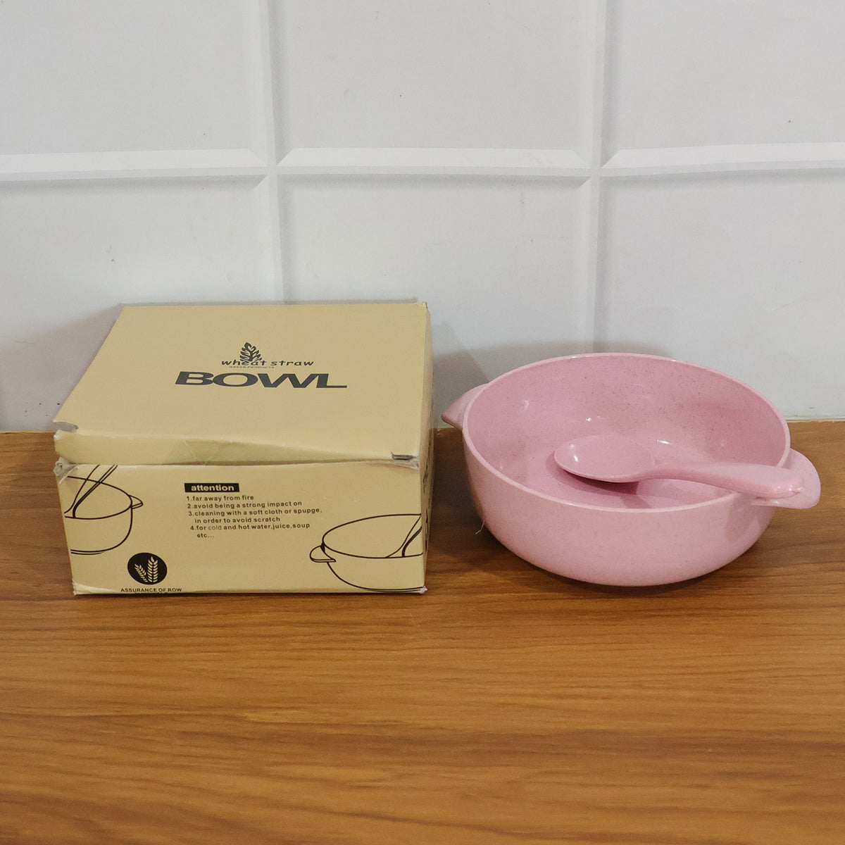 Baby Feeding Bowl with Spoon Set - 240ml Unbreakable Toddler Meal Bowl with Easy Grip Handles - Happy Price - Image 6