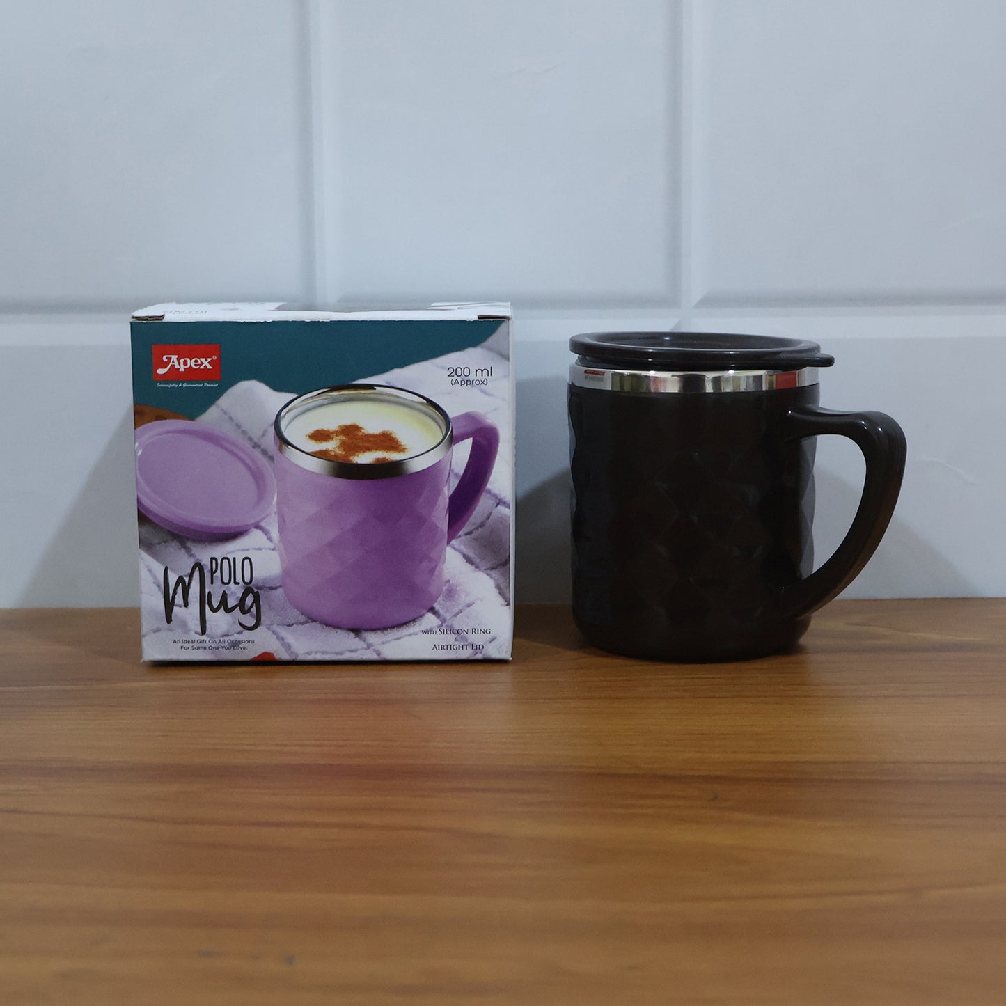 Apex Insulated Mug with Lid - 1 Pc - Happy Price - Image 7