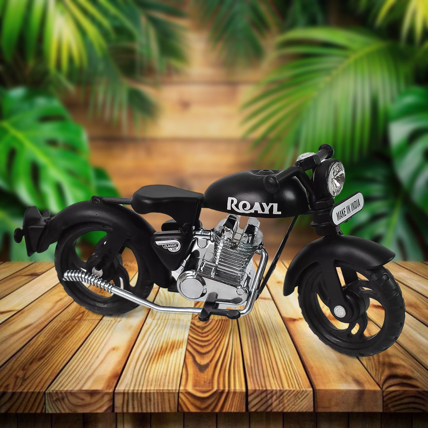 Metal Bullet Bike Toy Model For Kids With Side Stand (1 Pc Mix Color) - Happy Price - Image 3