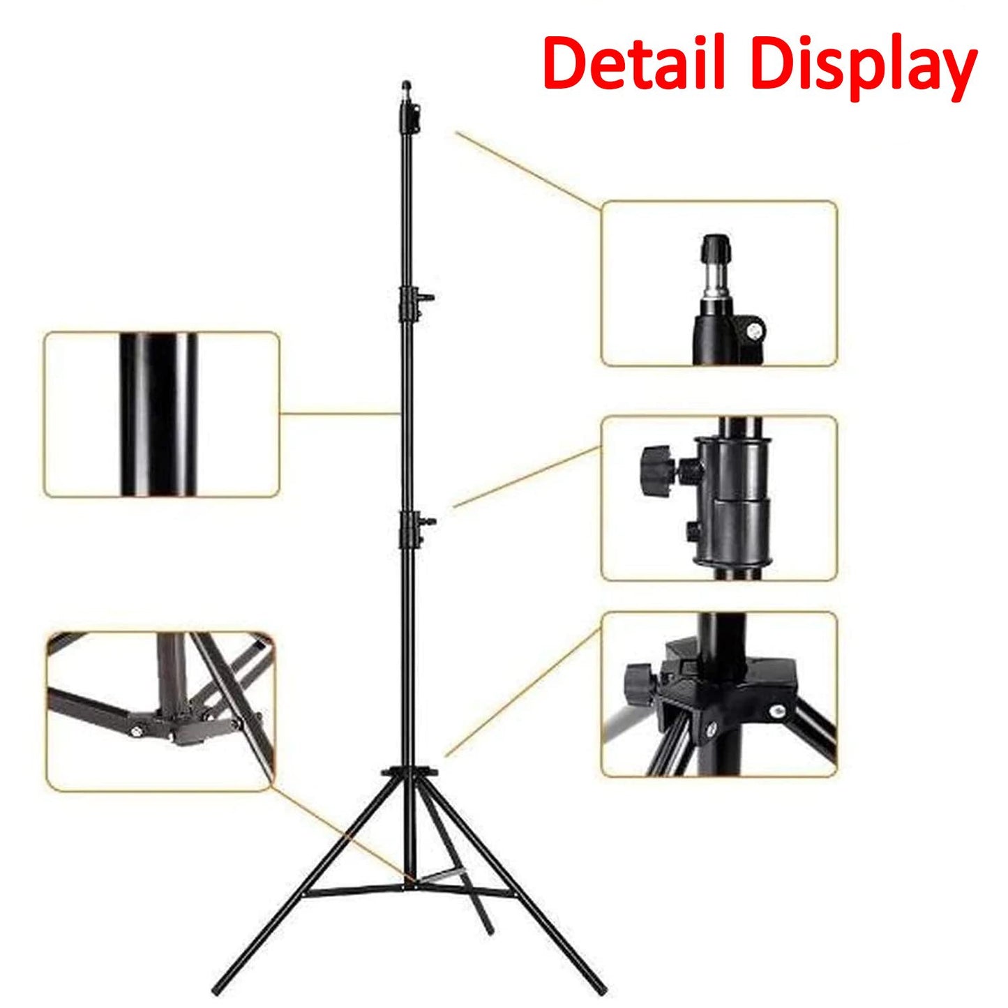 Portable Lightweight Metal Tripod Display Easel Stand - Adjustable Height - Great Price - Image 3