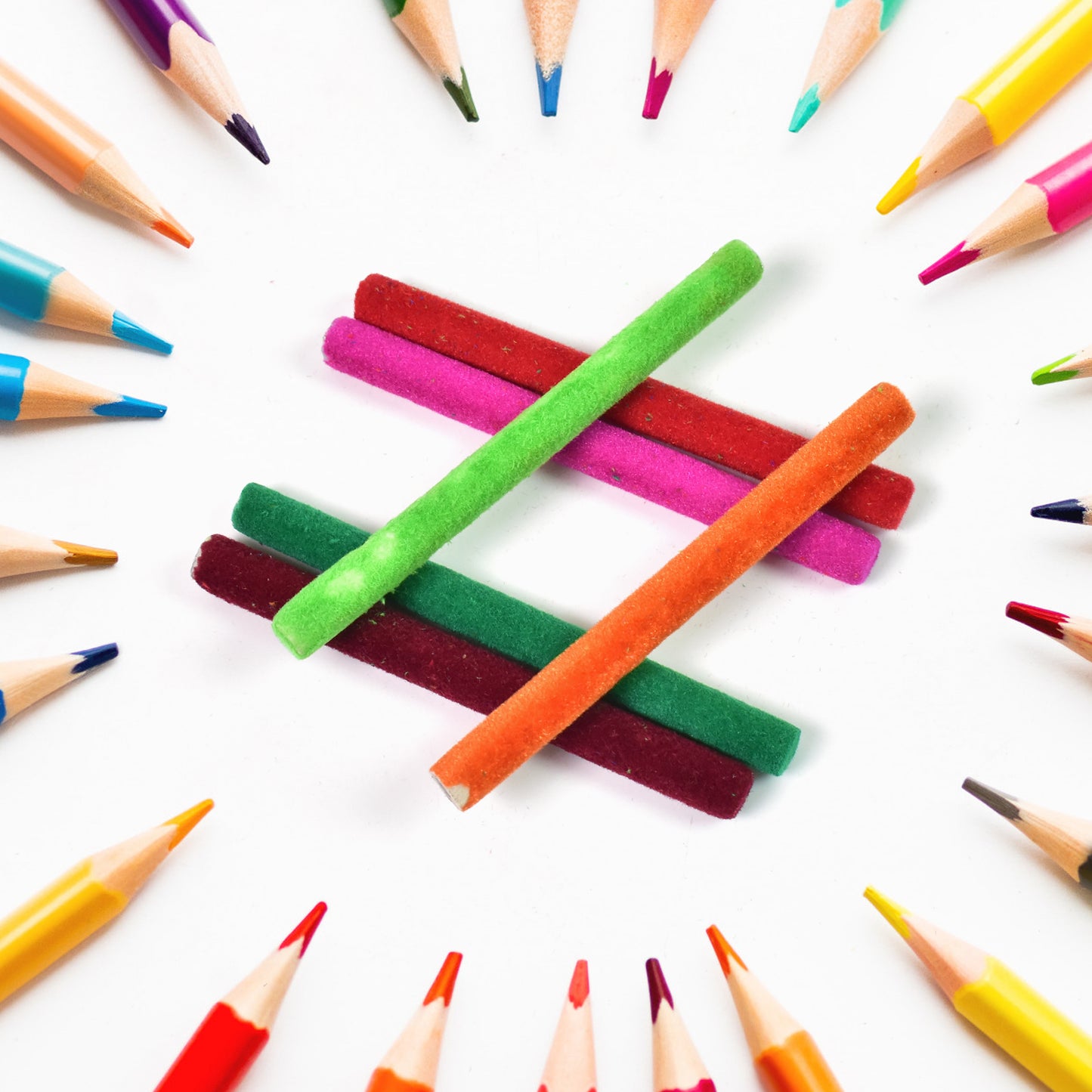 Small Velvet Pencil (1 Pc Mix Color Design) - Happy Price - Image 4
