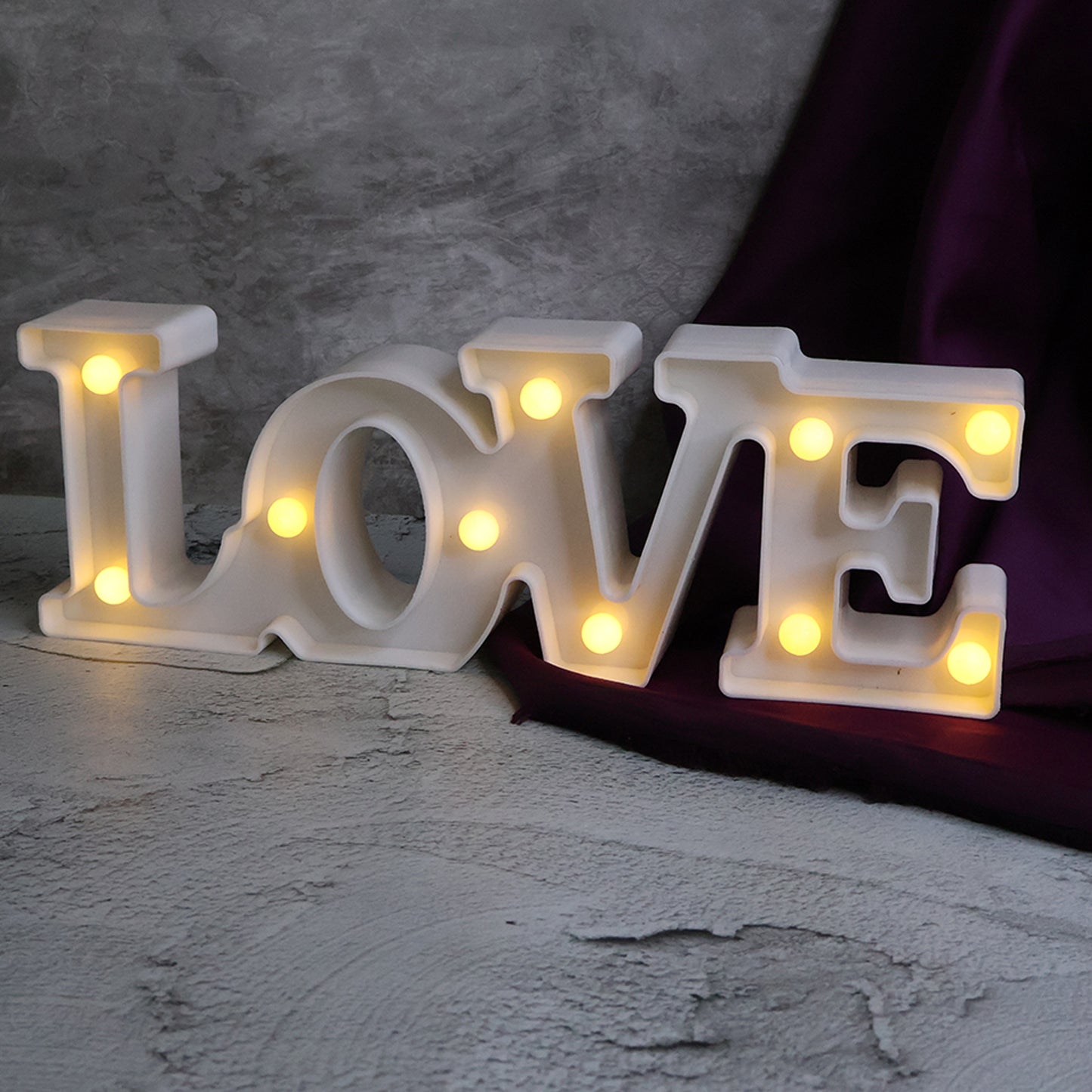 Love Shaped LED Decorative Night Light - Battery Operated for Home & Kids Room (1 Pc) - Happy Price - Image 6