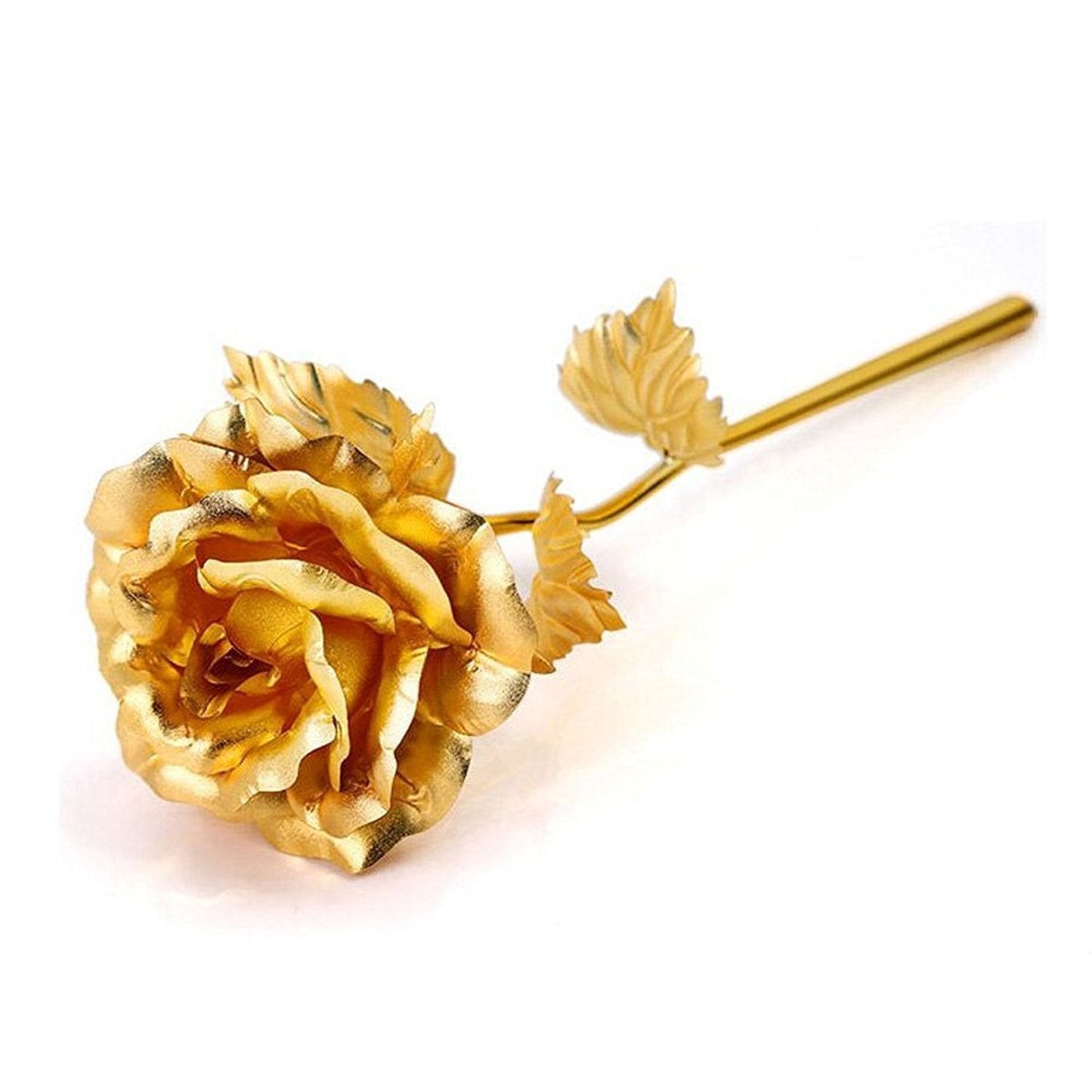 Decorative Golden Rose Set - 3 Pieces for Home & Office - Happy Price - Image 2