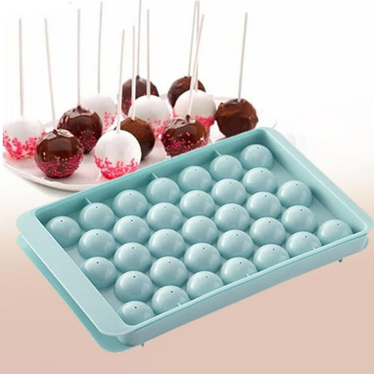 Reusable Round Ice Ball & Candy Mold - 33 Cavities - Happy Price - Image 4