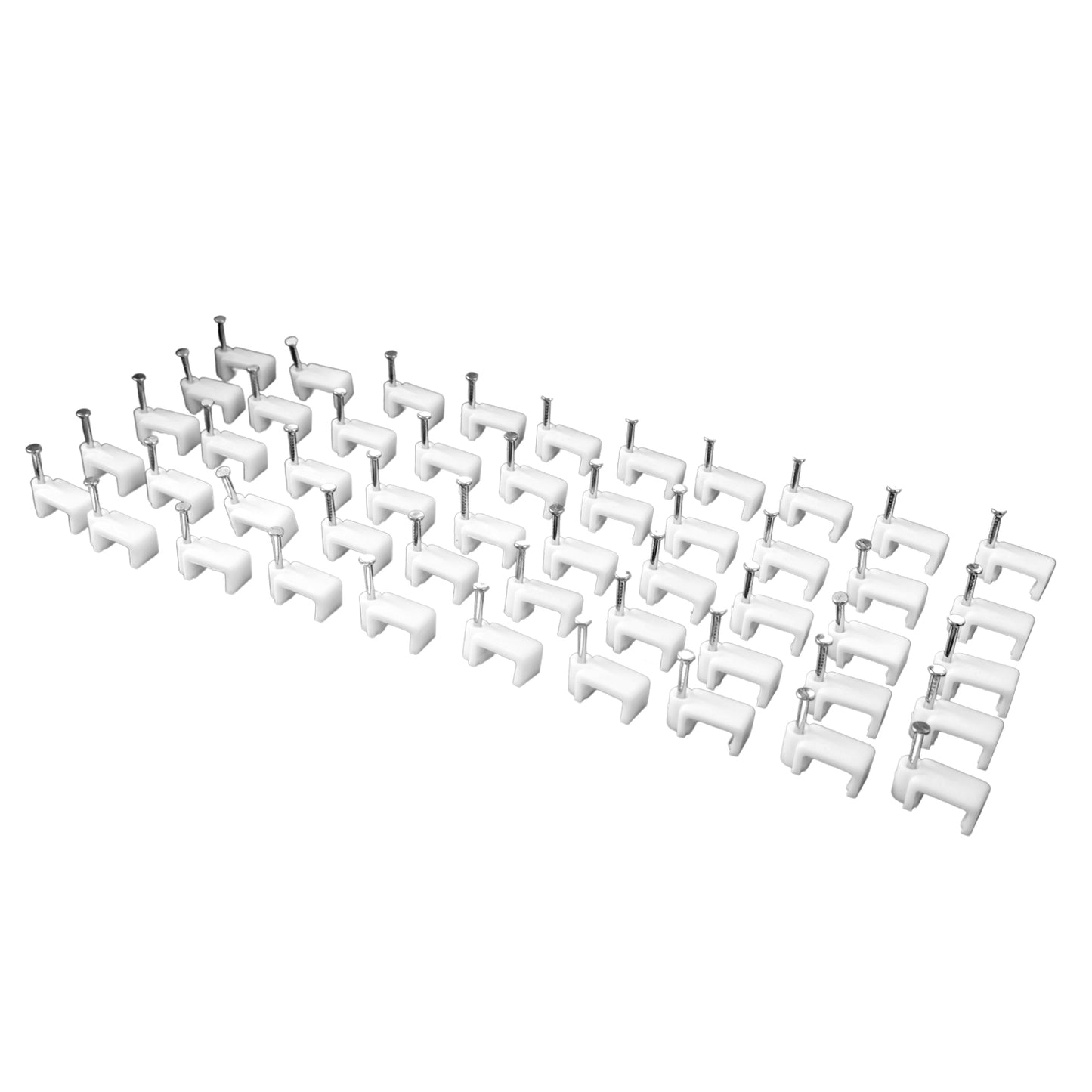 8mm Nail Cable Clips Set (50 Pc) - Happy Price - Image 5