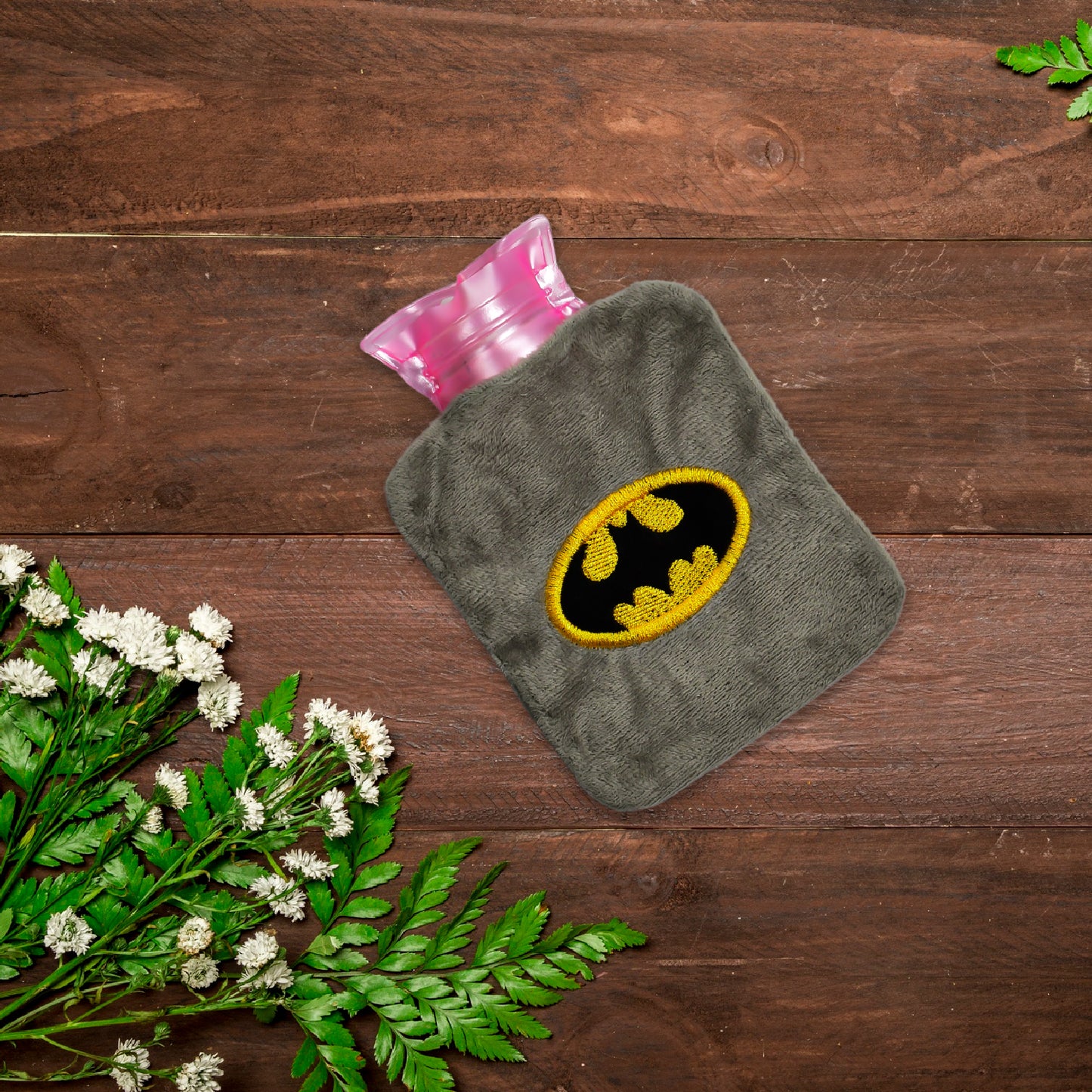 Batman Small Hot Water Bag With Cover For Pain Relief Neck Shoulder Pain And Hand Feet Warmer Menstrual Cramps. - Happy Price - Image 6