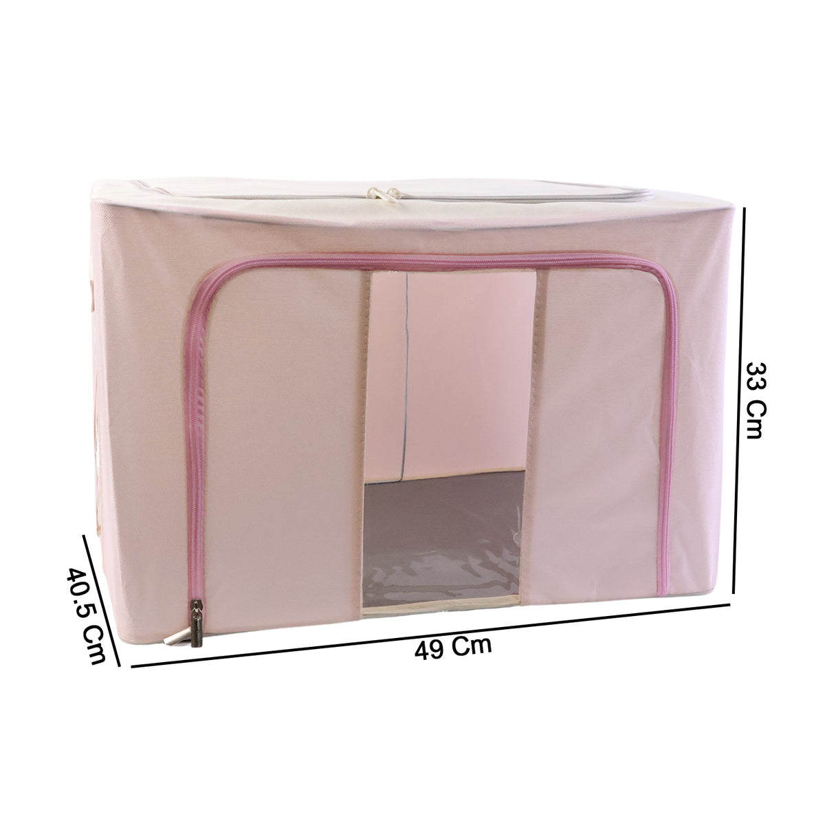 Foldable Fabric Storage Box for Clothes - 33 x 49 CM, 1 Pc - Happy Price - Image 5