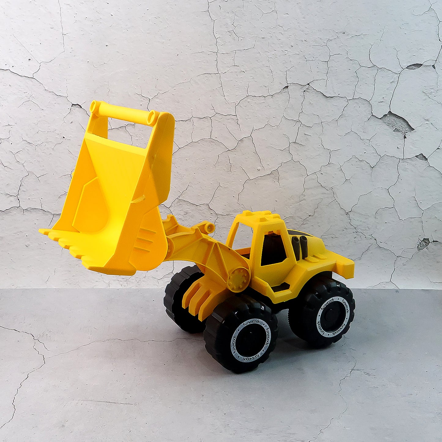Friction Powered Front Loader Bulldozer Toy - 1 Pc - Happy Price - Image 6