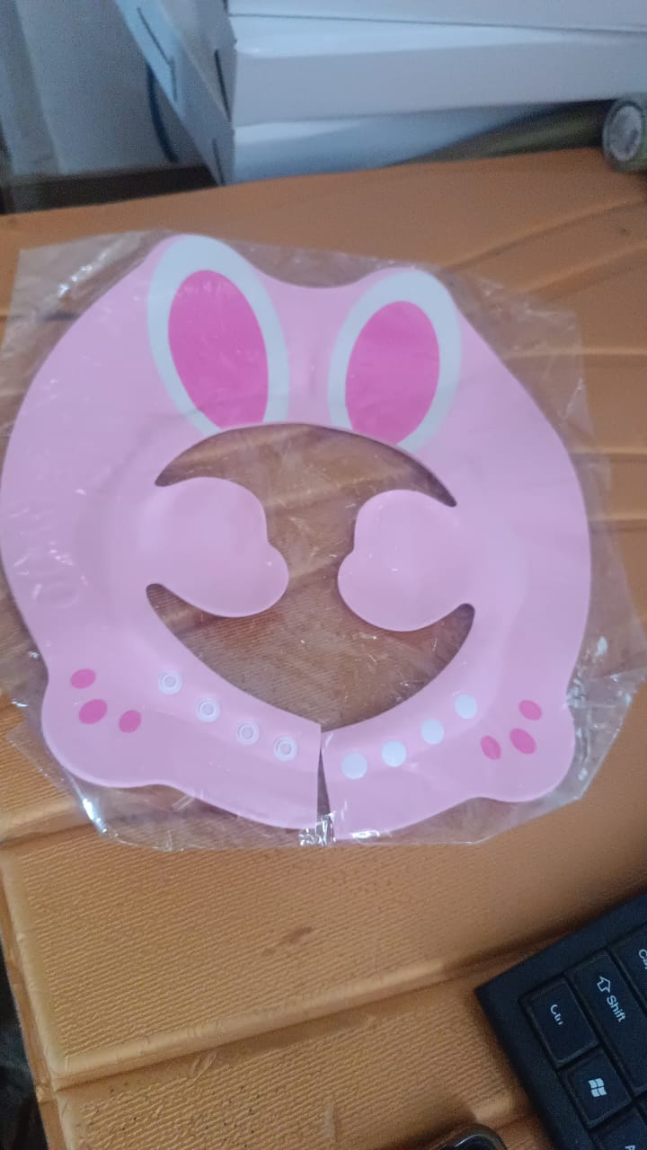 Adjustable Bunny Ear Baby Shower Cap (1 Pc) - Happy Price - Image 7
