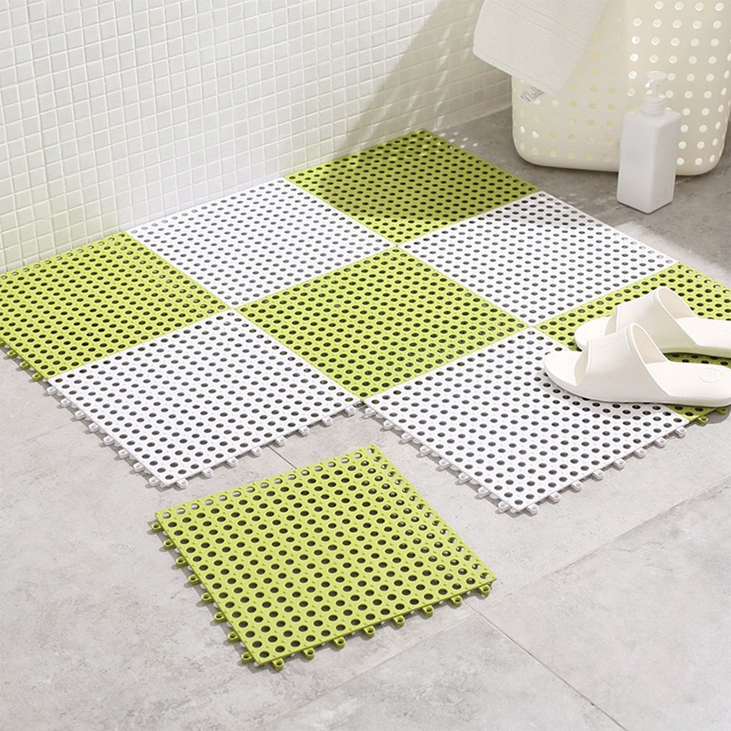 Bath Anti Slip Mat Used While Bathing And Toilet Purposes To Avoid Slippery Floor Surfaces. - Happy Price - Image 6