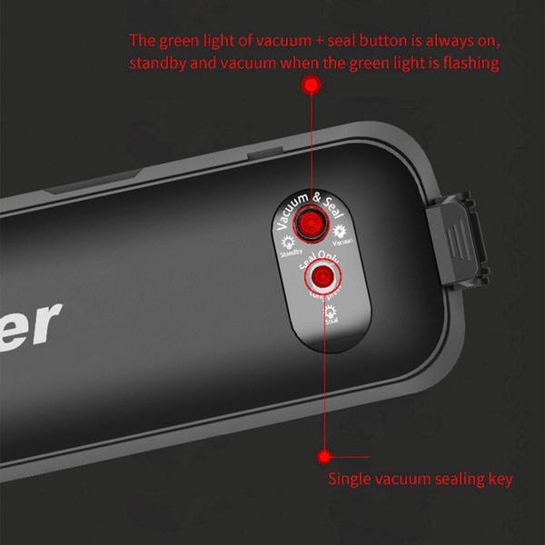 One-touch Automatic Vacuum Sealing Machine For Dry And Moist Food - Happy Price - Image 6