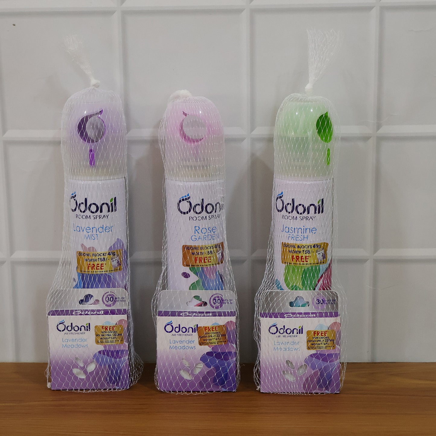 Combo Pack: 220ml Room Spray & Solid Air Freshener Blocks - Mixed Scents - Great Price - Image 7