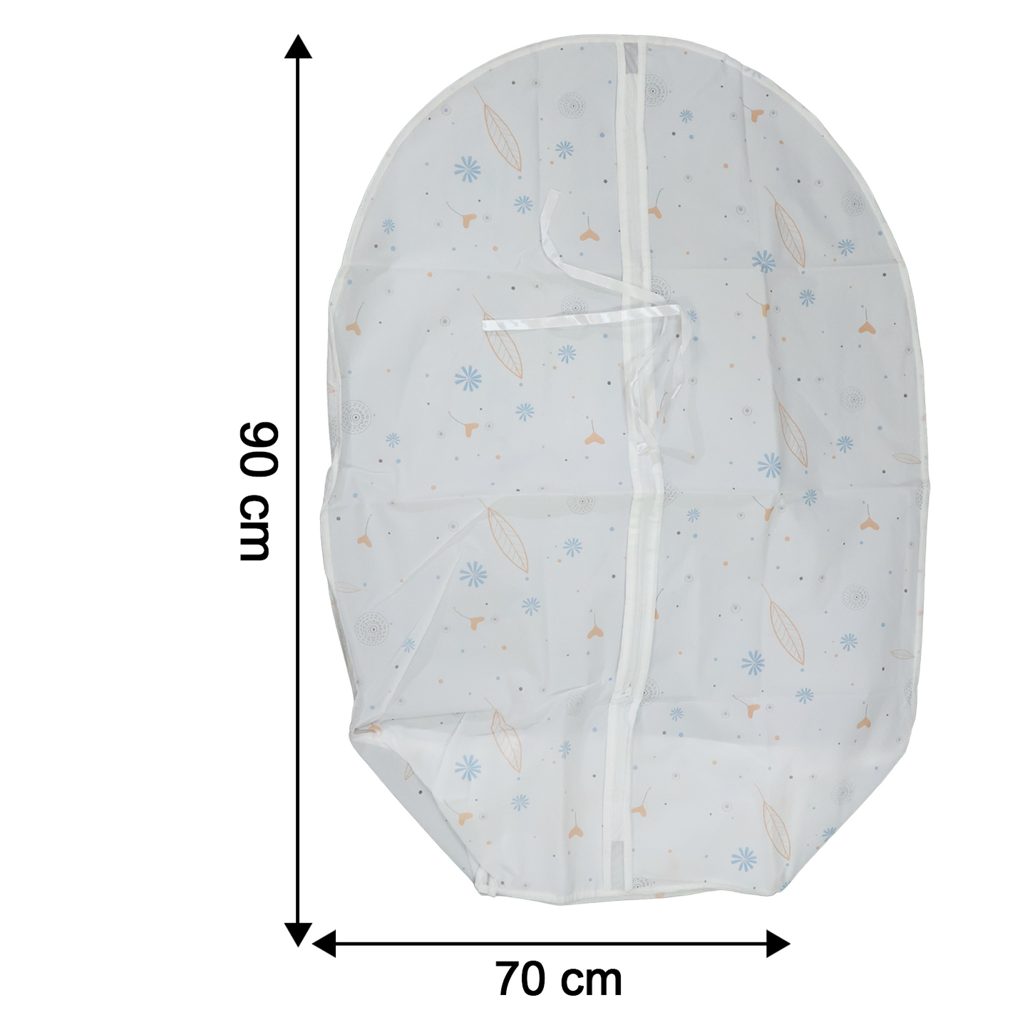 Non-Woven Garment Cover with Zip - 70x90 Cm, 1 Pc - Happy Price - Image 5
