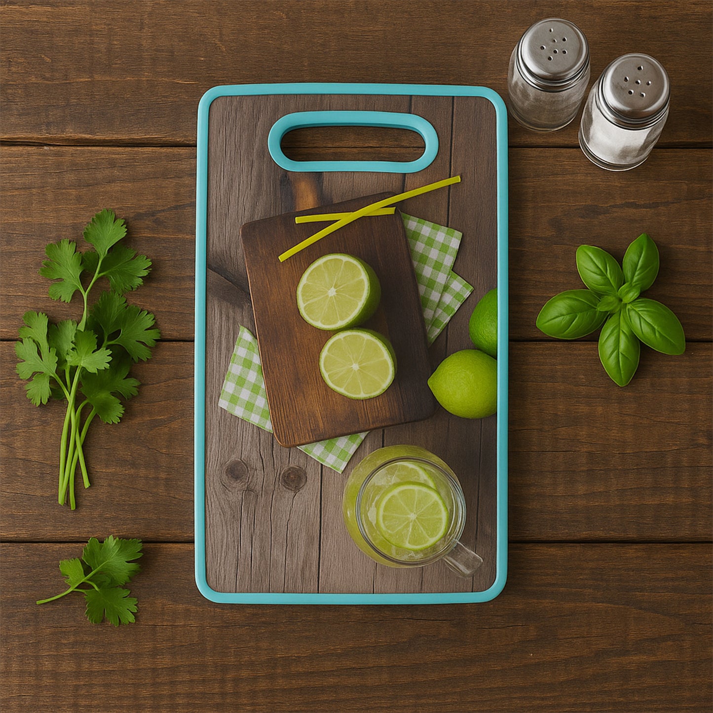 Multipurpose Kitchen Cutting Board with Handle - 36x23 cm - Happy Price - Image 6
