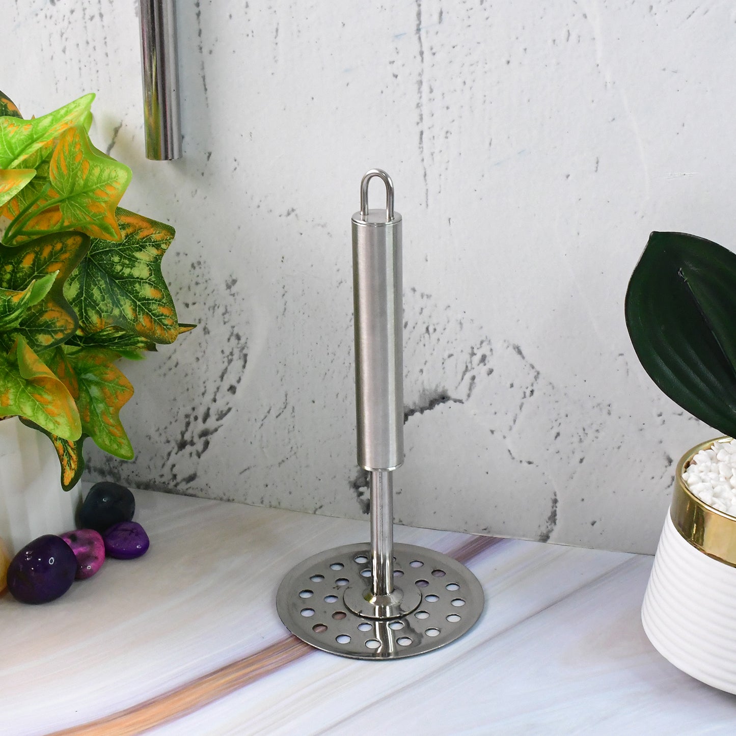 Heavy Duty Stainless Steel Potato Masher - 1 Pc - Happy Price - Image 5