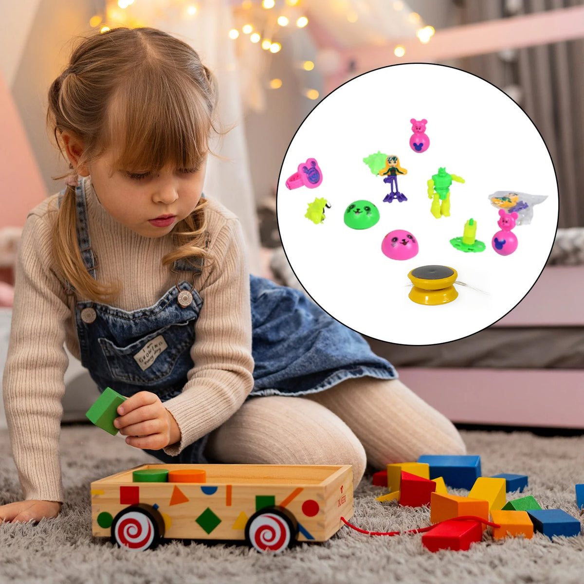 20pc Mix All New Toy With Plastic Commander Container Mix All Types Playing Toy For Kids - Happy Price - Image 5