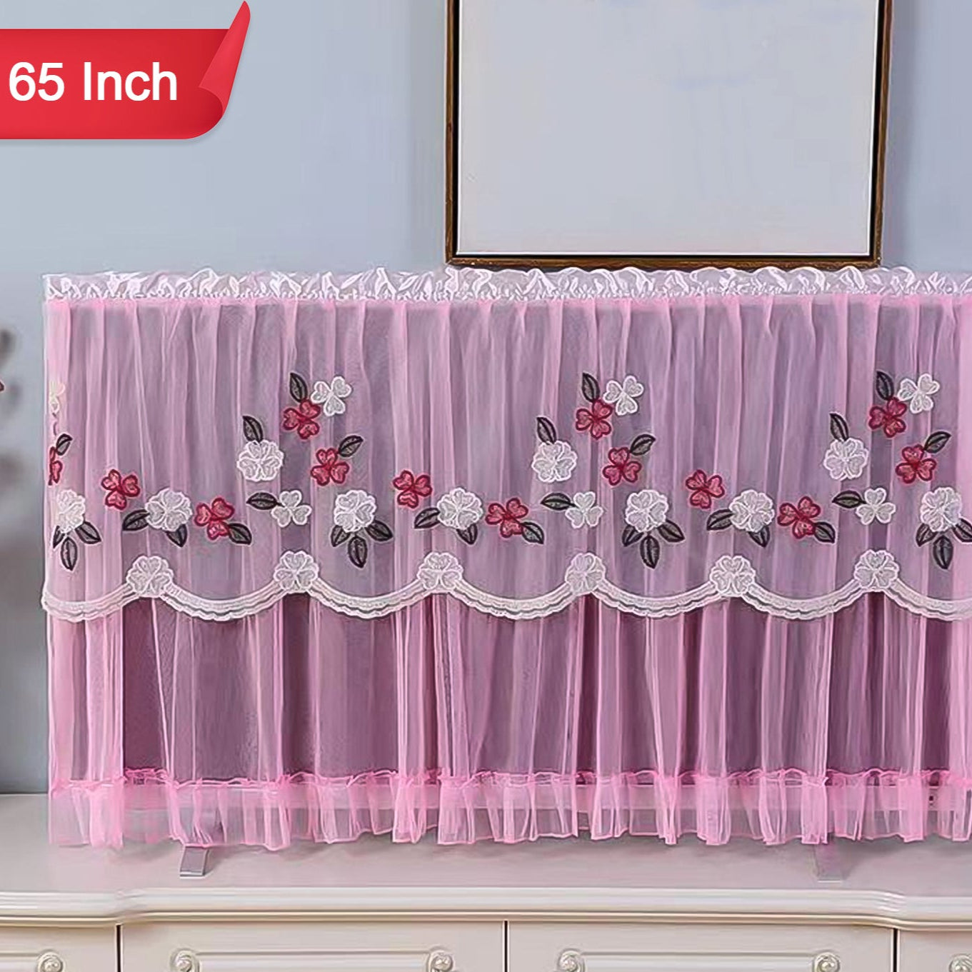 Dustproof Cover For Indoor Tv Screen Protector Cloth Cover (65 Inch) - Happy Price - Image 1