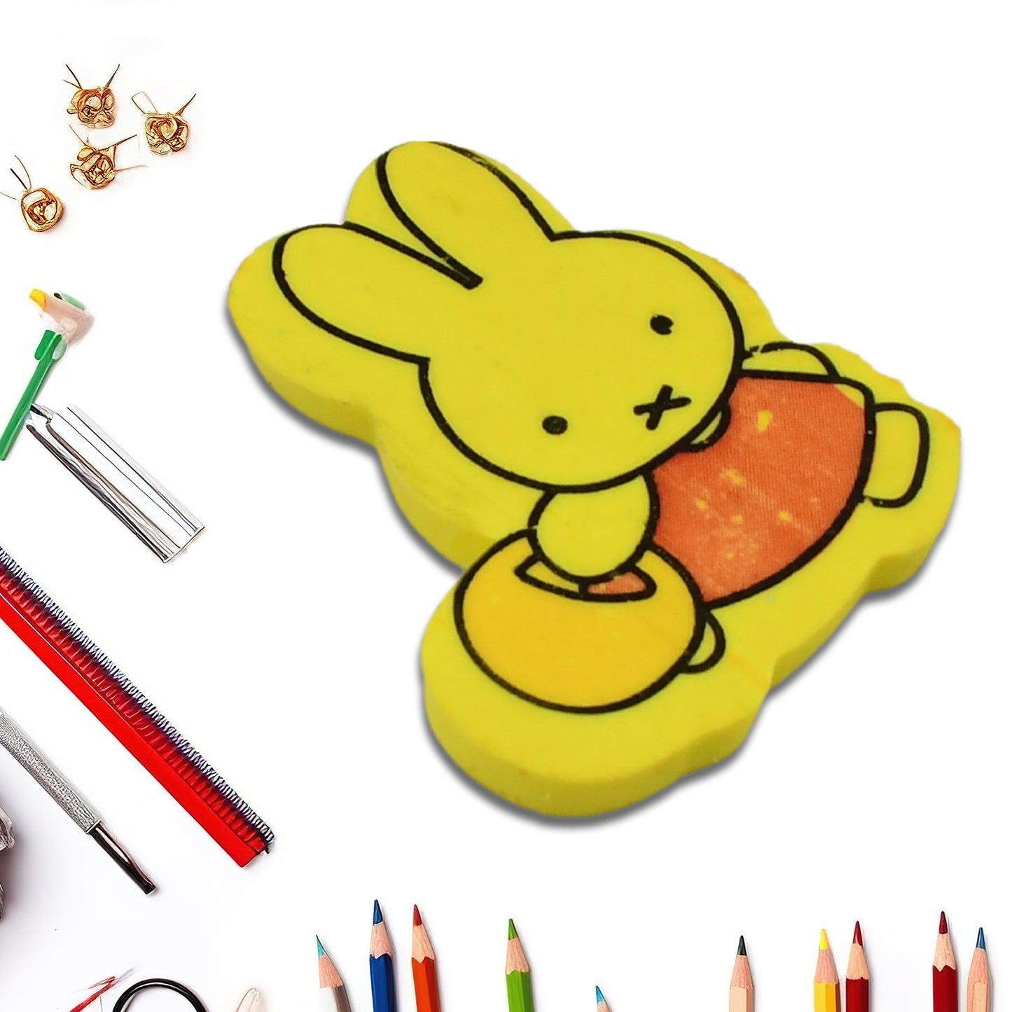 Cartoon Design Eraser (1 Pc Mix Design) - Happy Price - Image 2