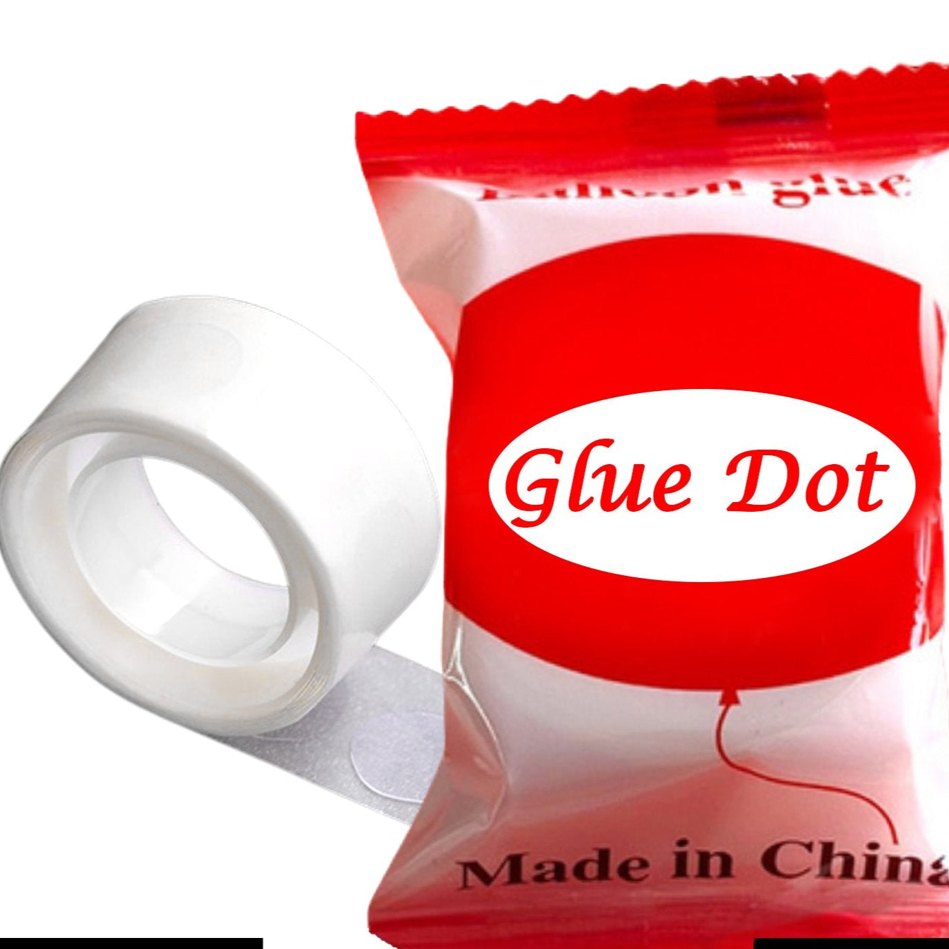 Glue Dots For Happy Birthday Wedding Anniversary Baby Shower Decoration - Happy Price - Image 1