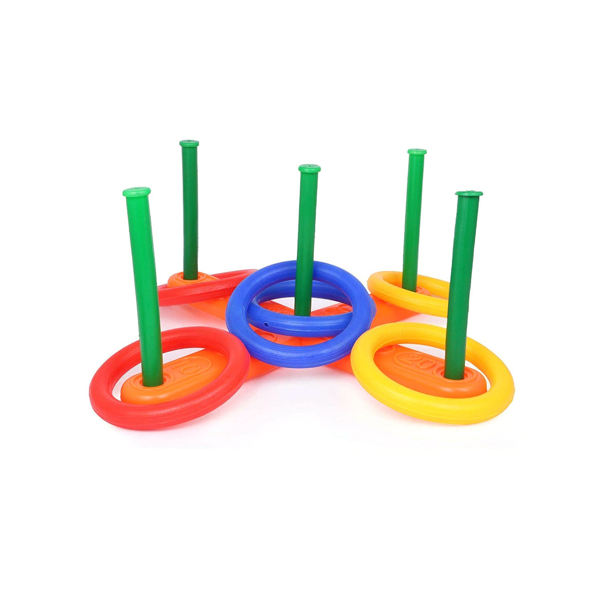 13 Pc Ring Toss Game Widely Used By Childrens And Kids For Playing And Enjoying Purposes And All In All Kinds Of Household And Official Places Etc. - Happy Price - Image 2