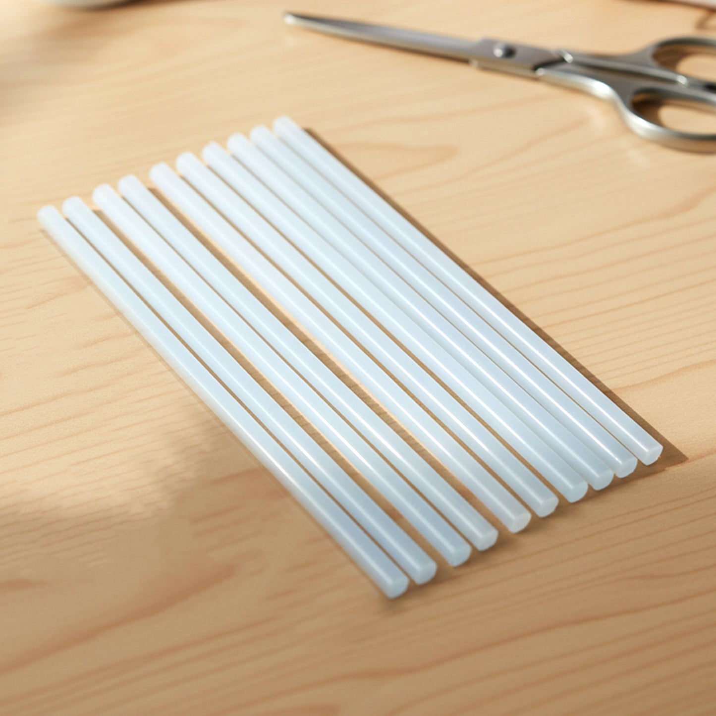 Long Hot Melt Glue Sticks - 10 Pc, 29 Cm Transparent Adhesive Refills - Happy Price - Image 6