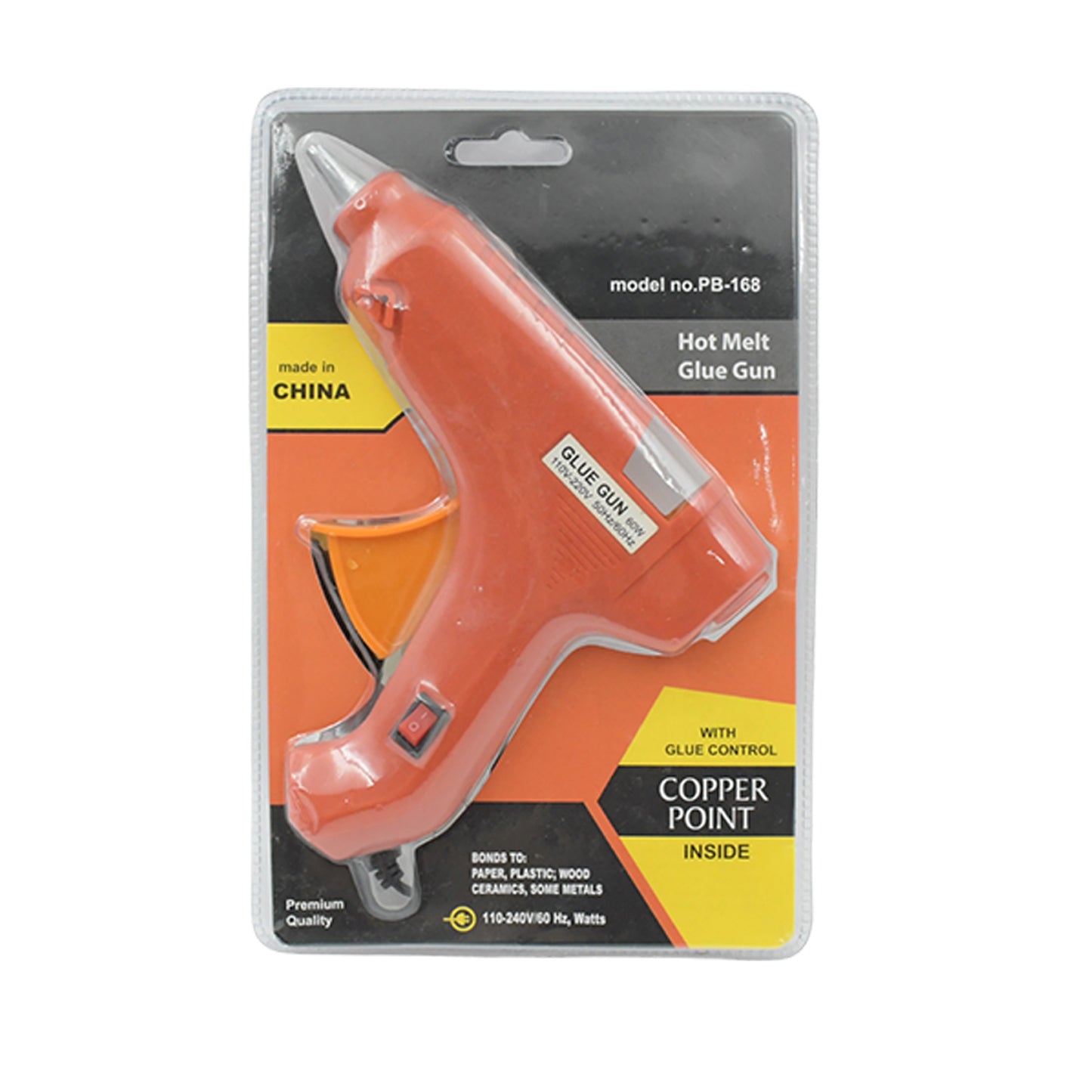 Professional 60 Watt With 5 Pcs Hot Melt Glue Stick Onoff Switch Electric Tool Hot Melt Glue Gun For Multi Use(1 Pc) - Happy Price - Image 3