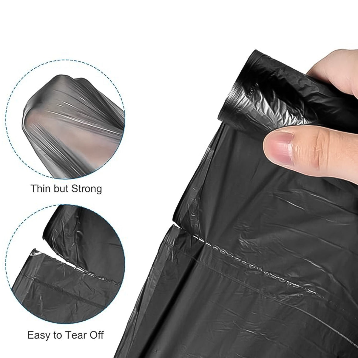 Biodegradable Trash Bags Roll - 40x50 Cm, 1 Piece - Happy Price - Image 5