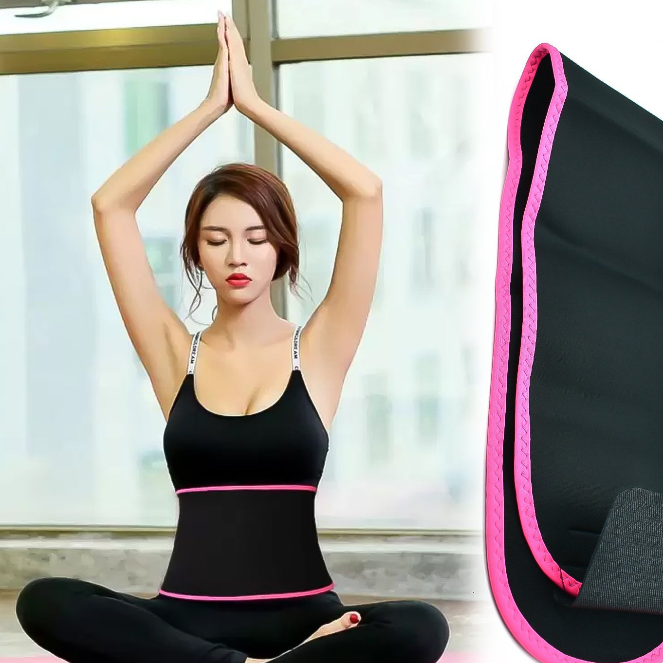 Neoprene Waist Support Belt for Core Training & Back Support (1 Pc) - Happy Price - Image 1
