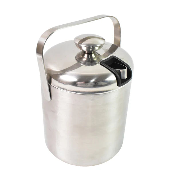 Stainless Steel Ice Bucket with Lid - 1.3 Liters - Happy Price - Image 6