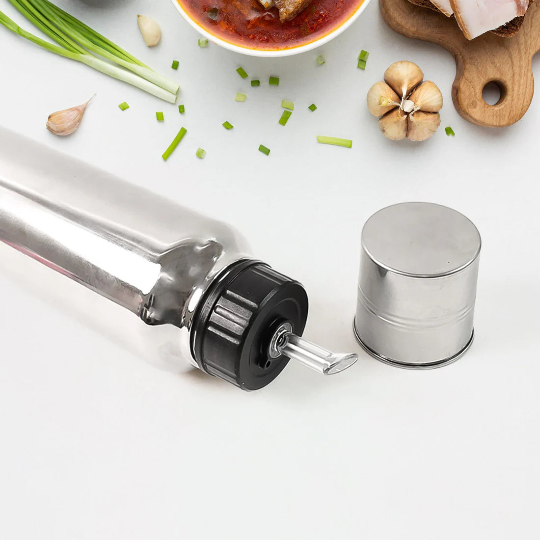 Apex Pro Stainless Steel Oil Dispenser - 750ml - Happy Price - Image 4