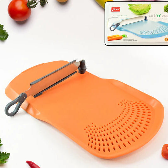 Apex Cut N Wash Multipurpose Chopping Board Set - Happy Price - Image 2
