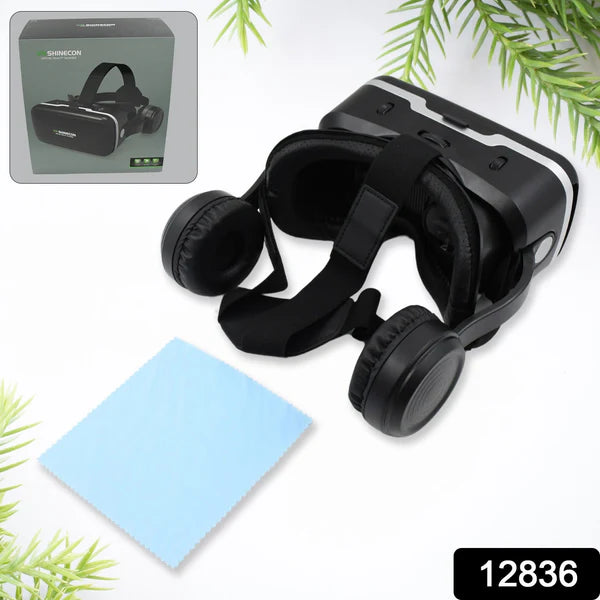 3D VR Headset with Headphones for Smartphones (1 Pc) - Happy Price - Image 2