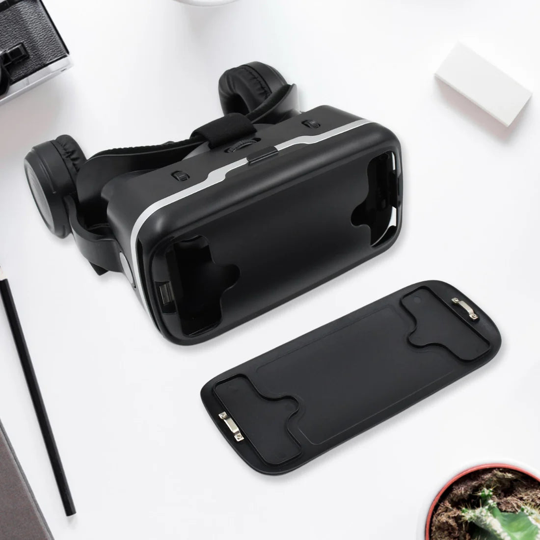 3D VR Headset with Headphones for Smartphones (1 Pc) - Happy Price - Image 5