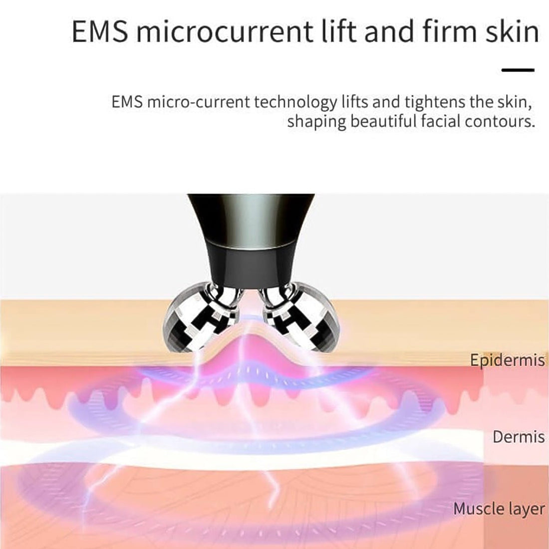Microcurrent Facial Device for Skin Toning (1 Pc) - Happy Price - Image 4